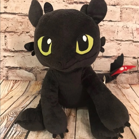 toothless teddy bear